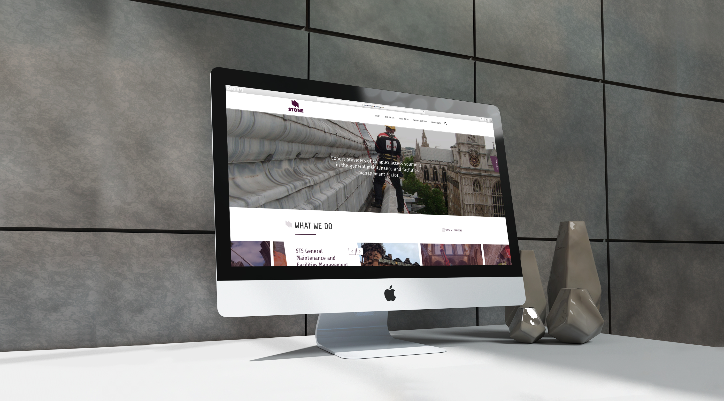Stone Technical Services | Website Mock